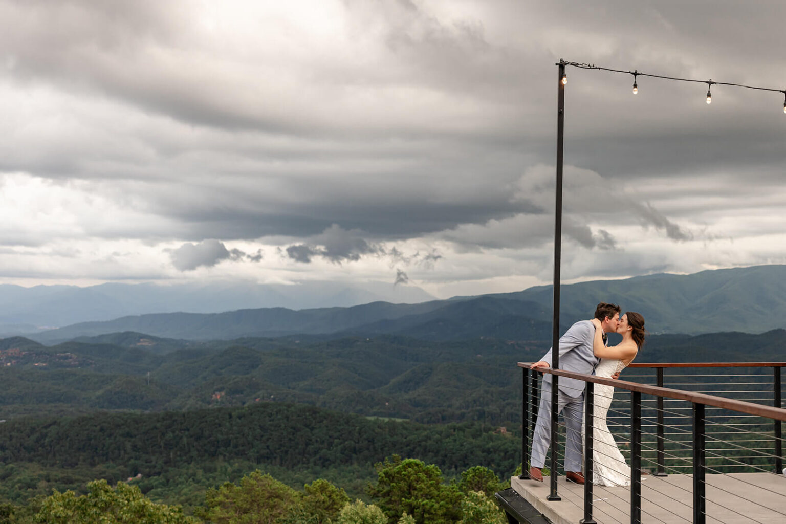 Illustration of Smoky Mountain Destination Wedding