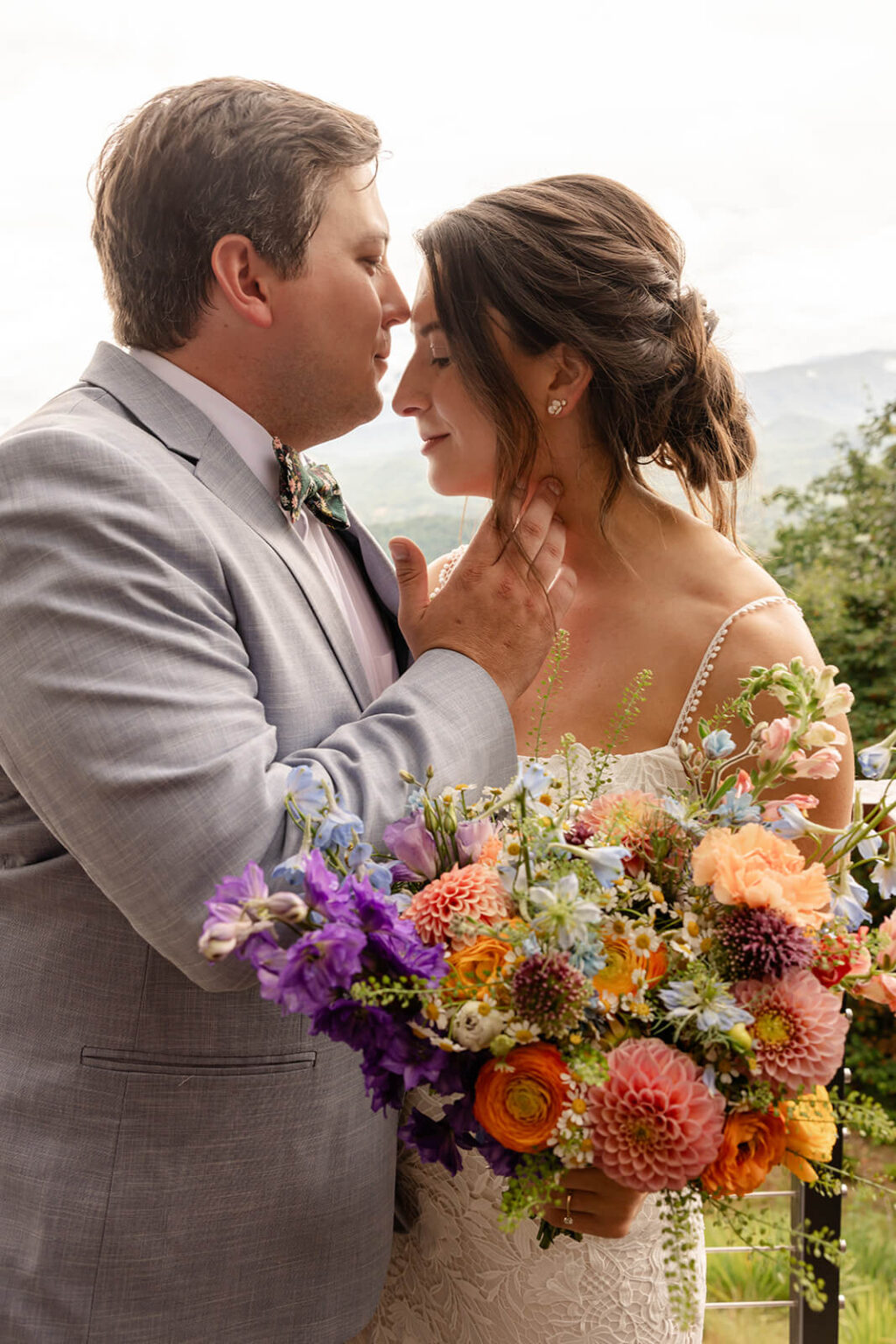 Curated visual reference: Curated Smoky Mountain Destination Wedding Gallery View