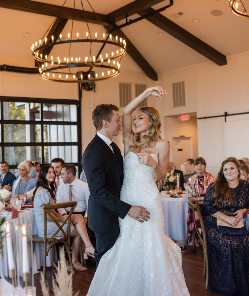 Fall Smoky Mountain Wedding | The Trillium Venue in TN | First Dance Songs