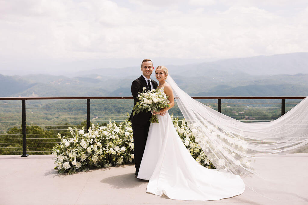 The Trillium Wedding Venue TN | Smoky Mountain Summer Destination Wedding Venue | Outdoor Ceremony