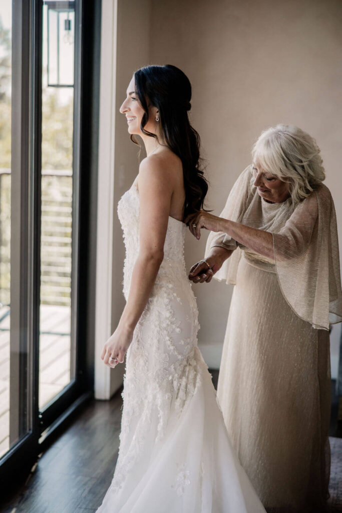 Black and White Wedding Bridal Suite Wedding Dress and Getting Ready Robe, Wedding Shoes
