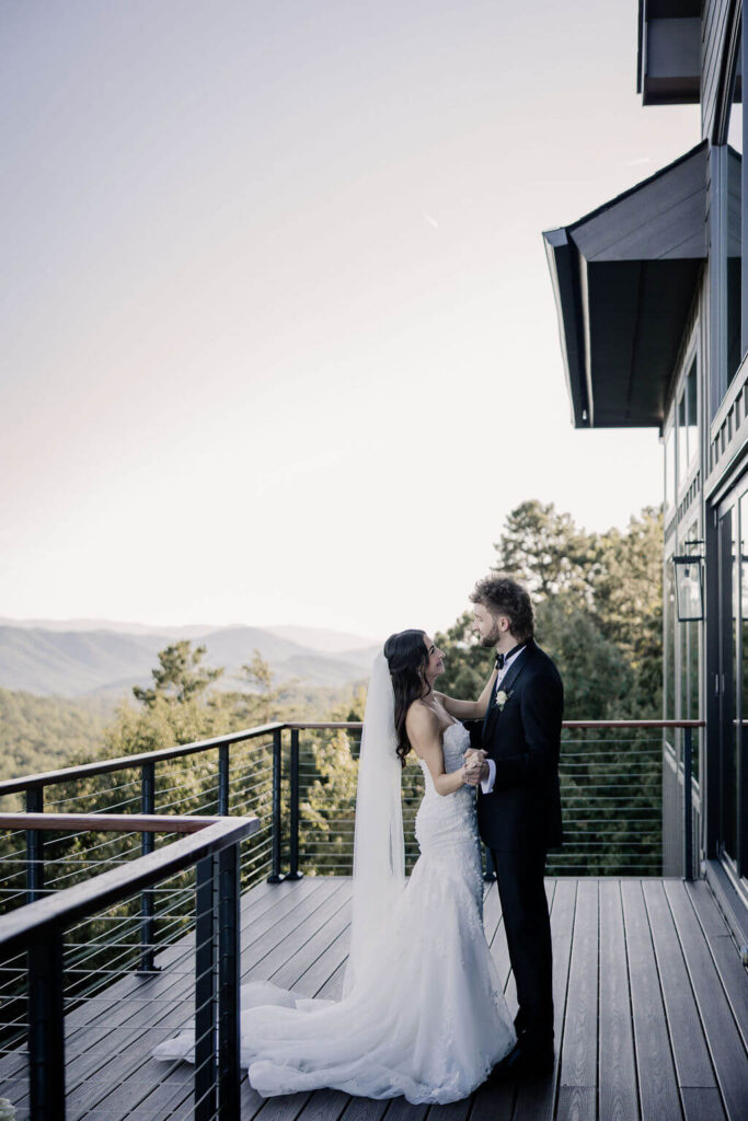 Black and White Wedding at The Trillium Venue