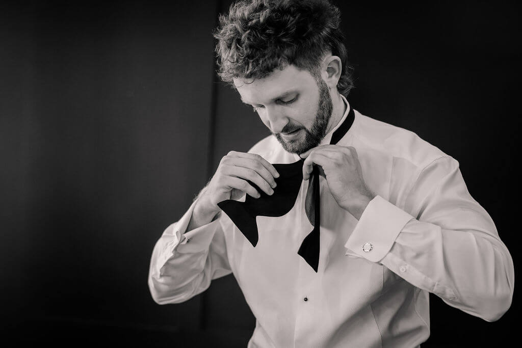 Black and White Groom Look,  destination wedding, Groom Attire, Grooms lounge